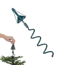 Christmas Tree Topper Holder Stabilizer Rotatable Stable Support Adjustable Mount for Garden Home Room Holiday Winter
