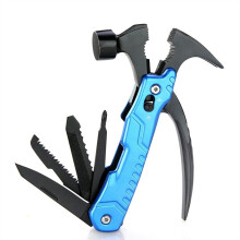 Hammer Multifunctional Claw Hammer With Stainless Steel And Aluminum Handle Blue