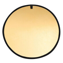 Photo Reflector Light Reflector for Outdoor Photography Silver Round Collapsible 1Pcs