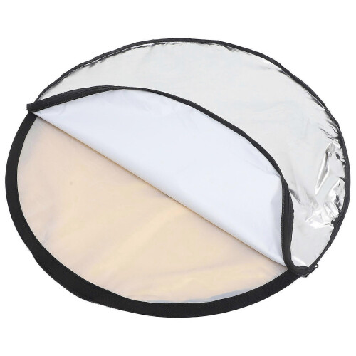 Photography Reflector Light Diffuser Reflective Board Studio Photography Silver Tafta Cloth Filling Light 1Pcs 2