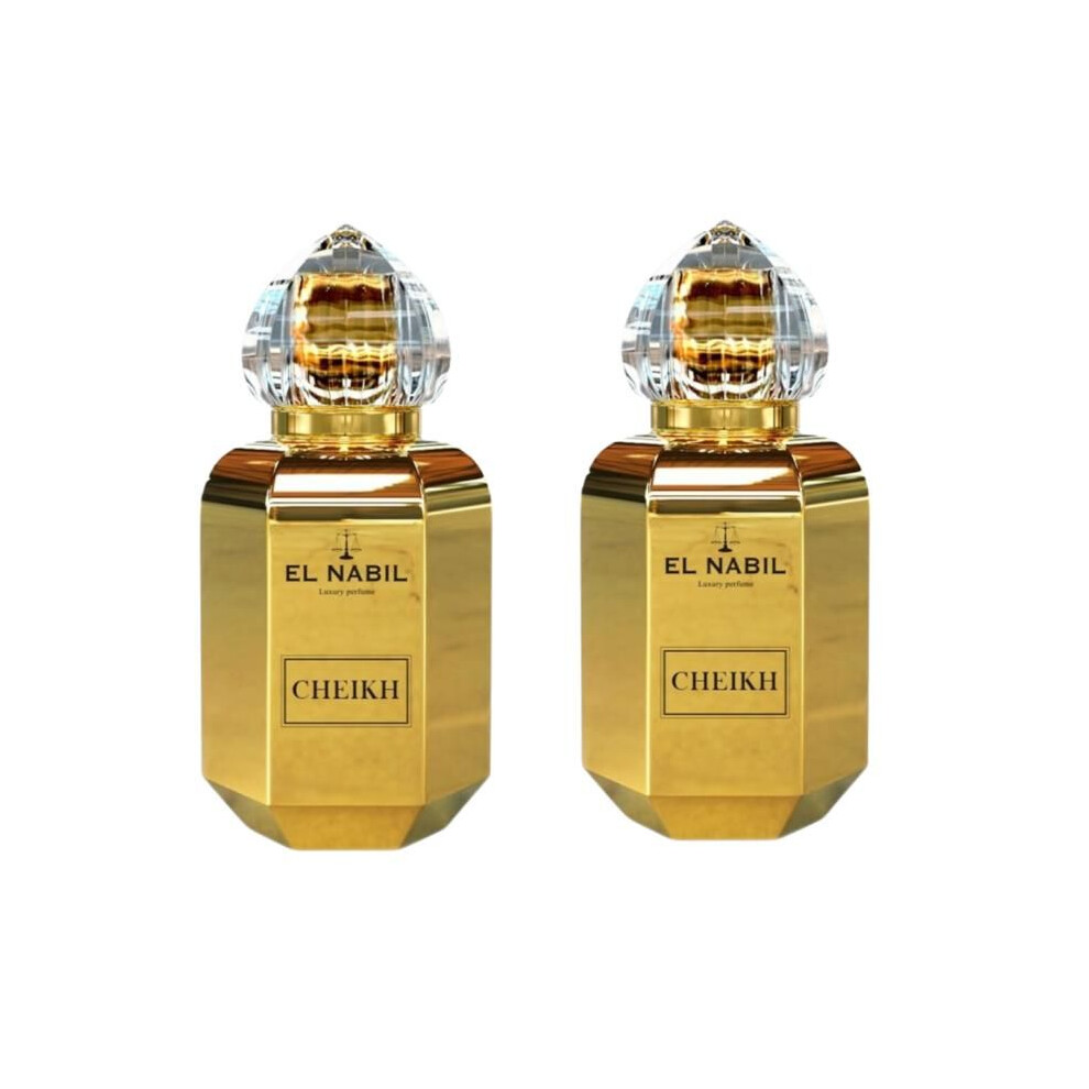 Eau De Parfum El Nabil Cheikh Mixte 65 Ml - Parfum Français - Flacon Neuf Dans Son Emballage D'origine