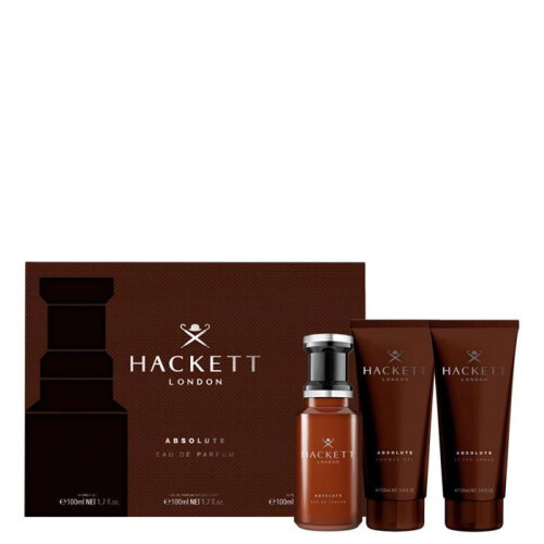 Hackett Absolute Coffret Parfum 100ml + Douchegel 100ml + Douchegel 100ml