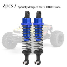 Premium-Aluminium-Stoßdämpfer für RC 1/18 Truck – Dunkelblau-Perfektion