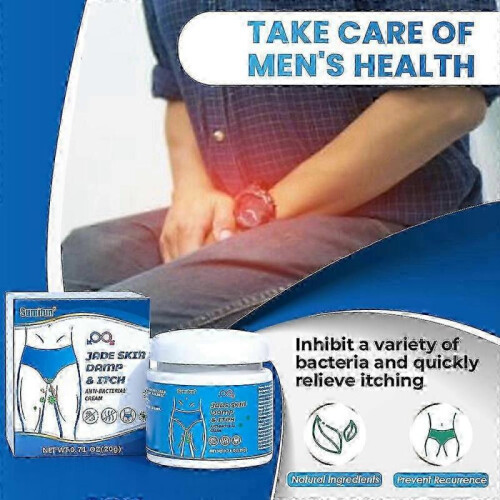 Men's Anti-bacterial Intimate Relief Cream for Jock Itch 2