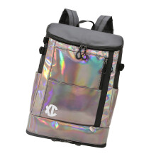Modern Sports Backpack For Tennis Badminton Gear Large Compartment Waterproof Oxford Fabric Side Access Pockets Black