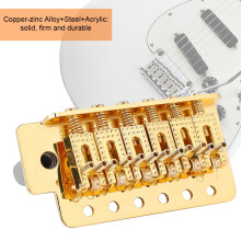 Gold Tremolo-System mit Roller-Lock-Vibrato-Brücke für ST-Gitarre