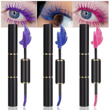 3 Colors Double-Ended Colored Mascara Set for Eyelashes, Colorful Mascara Waterproof Charming Long Lasting Voluminous Eye Makeup Gifts for Women