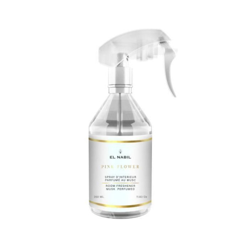 Perfume de interior - EL NABIL - FLOR ROSA - 350ml - Notas florais - Almíscar e Âmbar