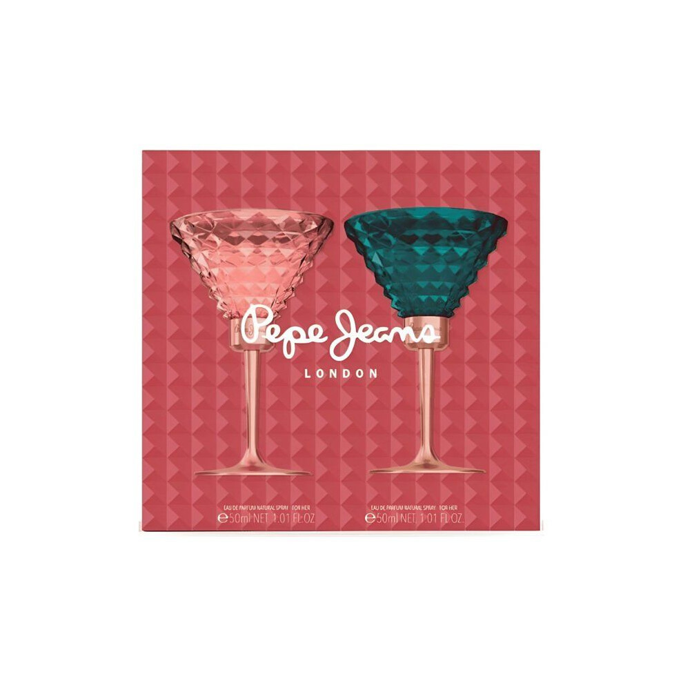 Pepe Jeans Eau De Parfum Discovery Set - Pepe Jeans For Her EDP 50ml Spray + Pepe Jeans Celebrate For Her EDP 50ml Spray