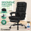 ELFORDSON ELFORDSON Office Chair Executive Computer Fabric Seat Gaming Black 10