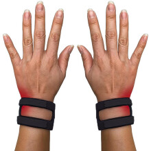 WristWidget verstellbare Bandage – TFCC-Rissstütze für linkes/rechtes Handgelenk mit gewichtstragender Zugentlastung
