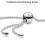Women's Sterling Silver Beaded Slider Bracelet 4