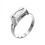 Adjustable men's ring, multifunctional, stainless steel, silver, 16x22mm 1