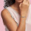 Women's Sterling Silver Beaded Slider Bracelet 3