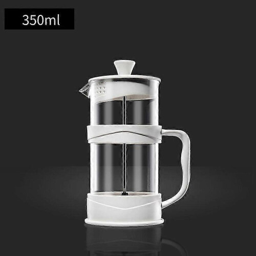 Καφετιέρα French Press 12 Oz, Λευκές πρέσες καφέ, Τσαγιέρες με βοριοπυριτικό γυαλί, Κ 1