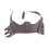 Dog Leather Anti Bark Muzzle for Large Medium Small Dogs M 3