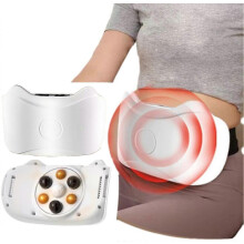 Masseur abdominal électrique Bian Stone, ceinture de massage abdominale intelligente EMS pour brûler les graisses et soulager les ballonneme