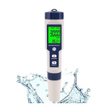 Medidor de salinidade digital, testador de salinidade 5 em 1 de alta precisão