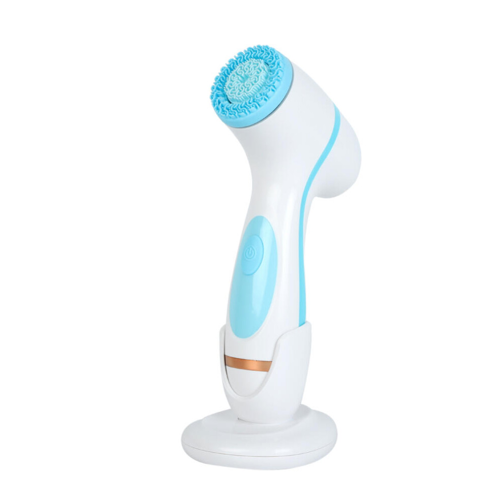 Facial Cleansing Brush, Waterproof Electric Face Brush Two-way Rotation With 3 Brush Heads Usb Rechargeable Facial Cleansing Device For Exf