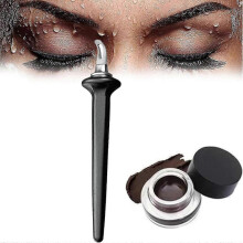 Virheetön eyeliner-työkalusarja, virheetön kulmakarvakynä, silikonityökalu vedenpitävä eyeliner-sarja, yksinkertainen liukumaton eyeliner