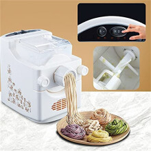 Automatic Pasta Maker Electric Spaghetti Machine 9 Noodle Molds 180W Multifunction Noodle Maker For Macaroni Dumplings