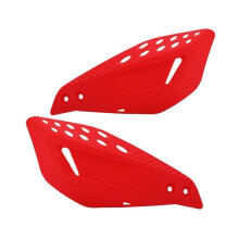 Motorbike Handgrip Guard 22mm Handlebars Compatible Motocross Style Handguard Protection Red Dirt Bike ATV Quad Enduro