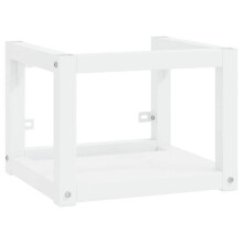 Estrutura de lavatório de parede - HELLOSHOP26 - 40x38x31 cm - Ferro branco - Resistente - Espaço de armazenamento