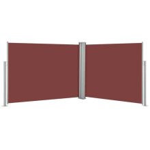 Toldo paravento - HELLOSHOP26 - Retrátil - 140 x 1000 cm - Proteção visual - Poliéster resistente