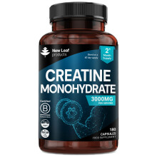 Creatine Monohydrate Capsules 3000mg - 180 Creatine Capsules