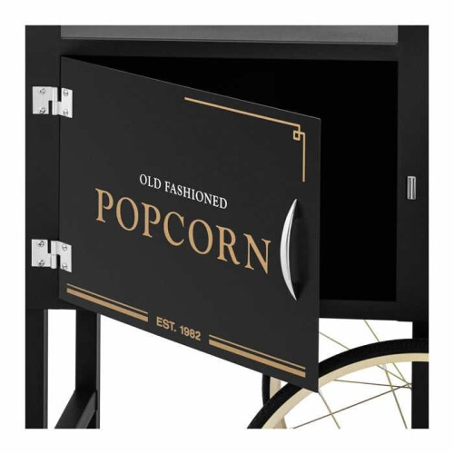 Carrello per popcorn colore nero e oro 14_0004912 1