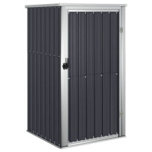 Cobertizo de jardín - HELLOSHOP26 - 88 x 89 x 161 cm - Acero galvanizado - Metal - Práctico y robusto
