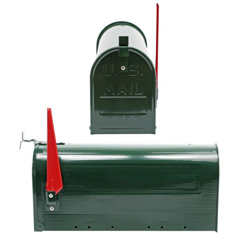 Us mailbox Amerikaanse design groene voet ondersteuning post 16_0000337 2