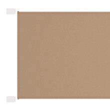"Auvent vertical 140 x 800 cm tecido oxford taupe 02_0007630"