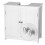 Mobile da bagno sottolavabo 60  30  60 cm in legno bianco 2