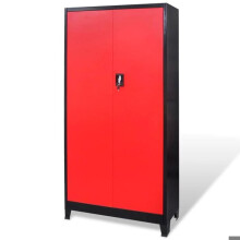 Armoire à outils - HELLOSHOP26 - 3 étagères réglables - Acier robuste - 3 tiroirs - 150 kg