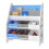 Scaffale per bambini con 6 scatole aperte bianco / grigio / blu 2