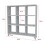 Bibliothèque - Design - 9 Compartiments - Blanc - 100 x 88 x 20 cm - Meuble de Salon 2