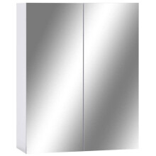 Spiegelschrank für das Badezimmer 60 x 15 x 75 cm MDF weiß