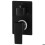 Ensemble complet système de douche pommeau acier inoxydable noir 02_0003108 4