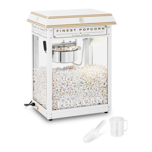 Machine à popcorn coloris blanc et doré 14_0002330