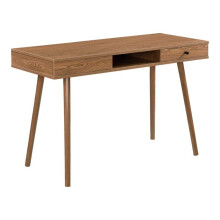 Bureau 74 x 115 x 48 cm efeito madeira escura 03_0006623