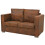 Conjunto de sofás 2 peças em couro camurça artificial 02_0019684 1