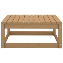 Tuin voetensteun 70x70x30cm honingbruin massief grenenhout 02_0014946