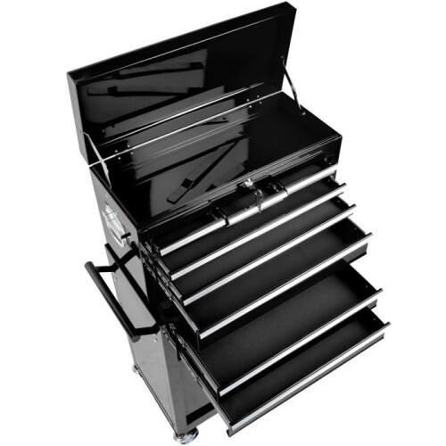 Servante d'atelier 8 cassetti nera 3408117 1