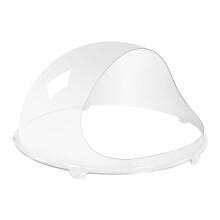 Cúpula de protección máquina de algodón de azúcar 62 cm vidrio acrílico 14_0004862