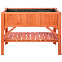 Potager sur pied bac de jardinage idéal pour les petites terrasses et balcons 119 cm