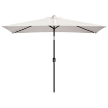 Tuinparasol 200 x 300 cm rechthoekig wit zand 02_0008031