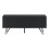 Commode estilizada mueble de almacenamiento práctico con 2 puertas 47 x 110 x 30 cm 3