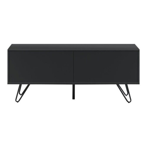 Commode estilizada mueble de almacenamiento práctico con 2 puertas 47 x 110 x 30 cm 2