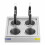 Pasta pot - HELLOSHOP26 - Elektrisch - 3000W - 4 mandjes - RVS 4